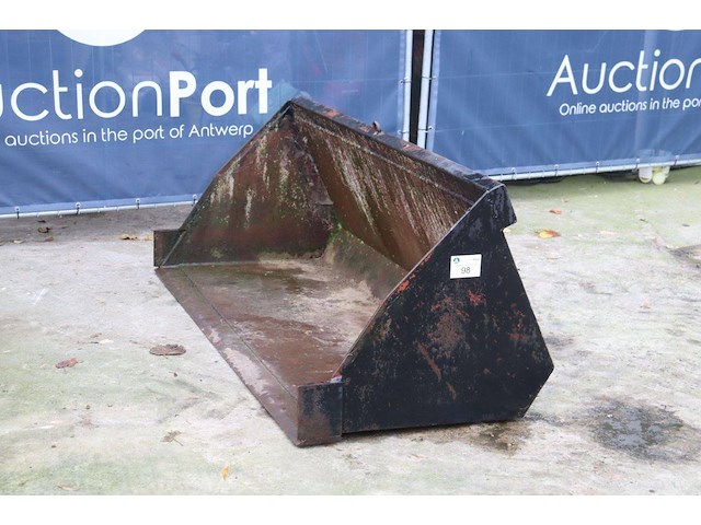 Grondbak 210cm schaffer aansluiting (marge) - afbeelding 1 van  1