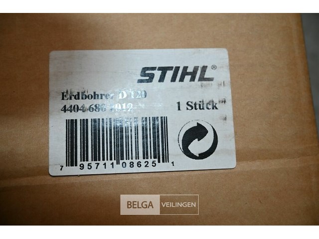 Grondboor stihl diameter 120cm - afbeelding 5 van  5