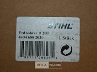 Grondboor stihl diameter 200cm - afbeelding 5 van  5