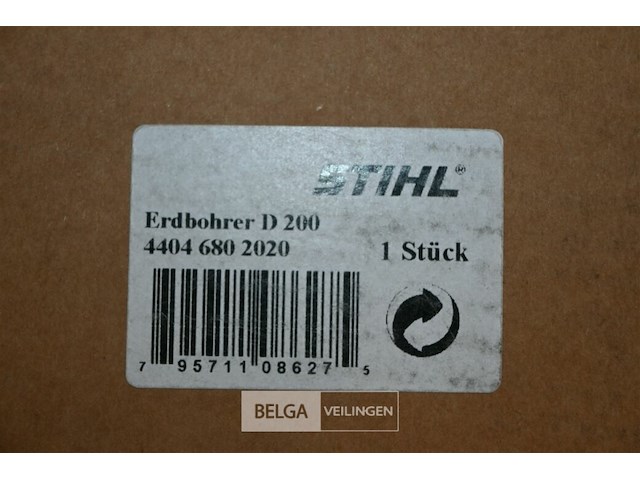 Grondboor stihl diameter 200cm - afbeelding 5 van  5