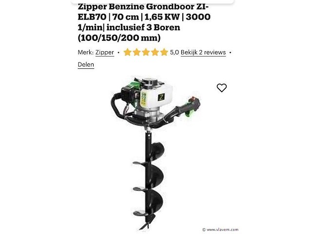 Grondboor - afbeelding 2 van  2