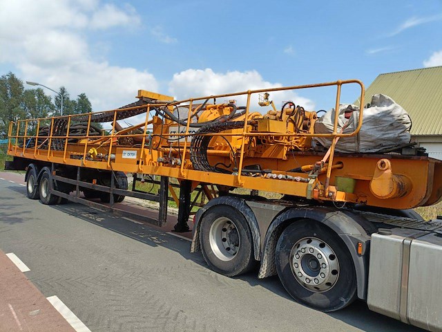 Grondboormachine marindco 10t diesel 1995 op aanhanger - afbeelding 1 van  1