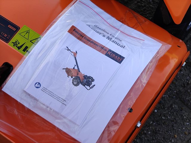 Grondfrees 46cm benzine - afbeelding 9 van  9