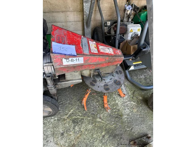 Grondfrees timos mug, met honda benzinemotor, inclusief freestanden - afbeelding 2 van  4