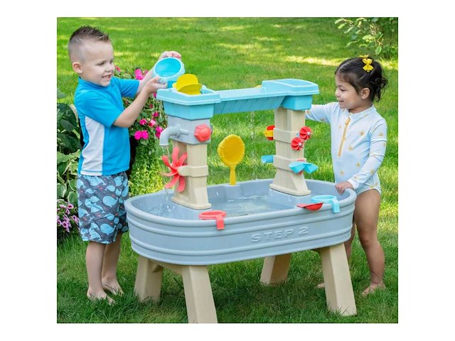 Grondwatertafel met 13 accessoires | waterspeeltafel voor kinderen - afbeelding 2 van  6
