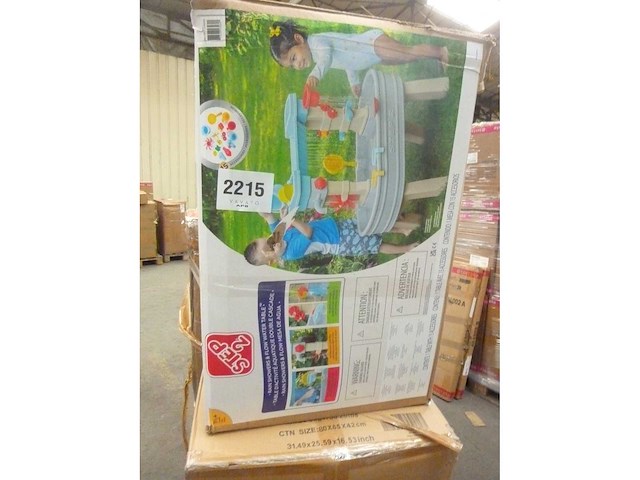 Grondwatertafel met 13 accessoires | waterspeeltafel voor kinderen - afbeelding 6 van  6