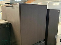 Groot directiebureel combinatie met bijhorende kasten en ladeblok. - afbeelding 2 van  6