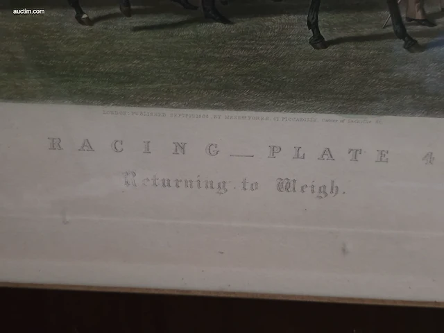 Groot gemengde techniek portret van een paard j.... - afbeelding 4 van  4
