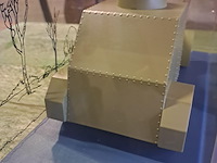 Groot kuifje wagen l'auto blindée met boek l 250 mm h 140 mm b 110 mm - afbeelding 3 van  5