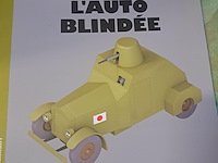 Groot kuifje wagen l'auto blindée met boek l 250 mm h 140 mm b 110 mm - afbeelding 4 van  5
