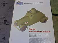 Groot kuifje wagen l'auto blindée met boek l 250 mm h 140 mm b 110 mm - afbeelding 5 van  5