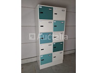 Groot lost gispen locker kasten h 195 x b 90 x d50 14 st - afbeelding 8 van  9
