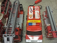 Groot lot brandweerwagens in goede staat grote wagens 11 stuks - afbeelding 6 van  19