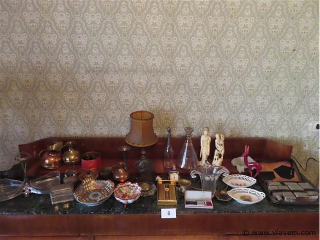 Groot lot brocante en divers volgens foto - afbeelding 1 van  5