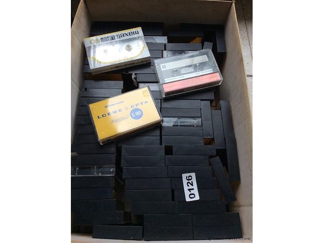 Groot lot cassettes ( ongebruikt ?) - afbeelding 1 van  1