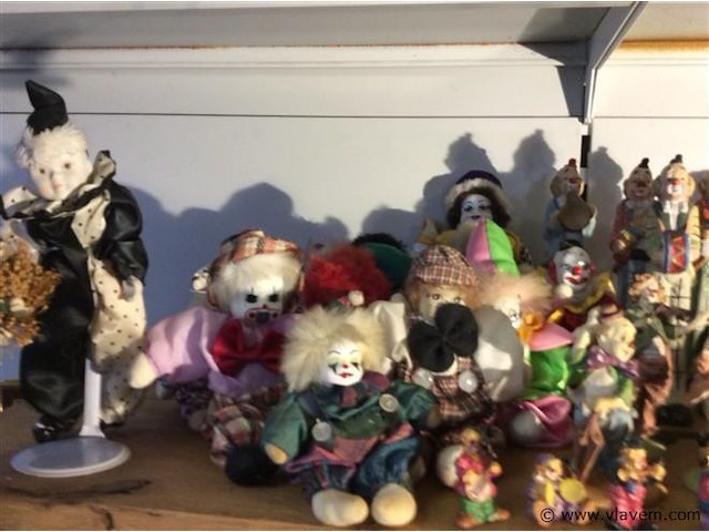 Groot lot clowns - afbeelding 2 van  3