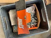 Groot lot divers bevestigingsmateriaal/montage buizen - afbeelding 3 van  14