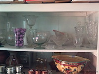 Groot lot glaswerk - afbeelding 1 van  5