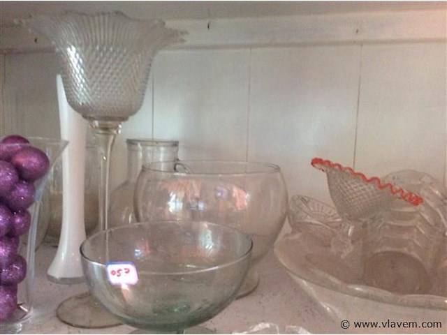 Groot lot glaswerk - afbeelding 3 van  5