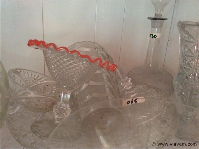 Groot lot glaswerk - afbeelding 4 van  5