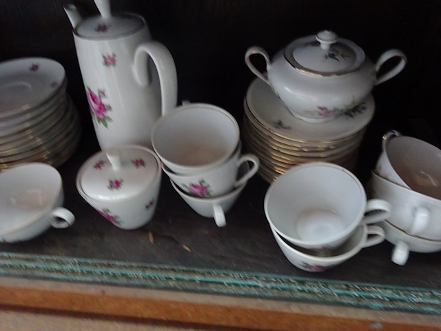 Groot lot koffieservies +50 stuks - afbeelding 4 van  5