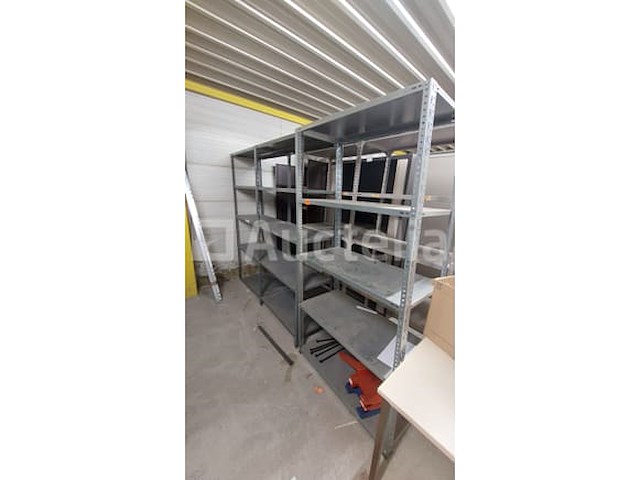 Groot lot legbordstelling veel soorten +- 50 meter alles gedemonteerd. - afbeelding 3 van  32
