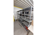 Groot lot legbordstelling veel soorten +- 50 meter alles gedemonteerd. - afbeelding 3 van  32