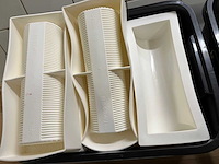 Groot lot professionele silicone bakvormen (56x) - afbeelding 6 van  9
