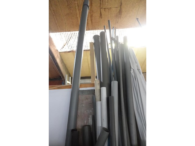 Groot lot pvc buizen (verschillende diameters en lengten) - afbeelding 3 van  4