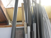 Groot lot pvc buizen (verschillende diameters en lengten) - afbeelding 3 van  4