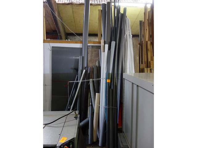 Groot lot pvc buizen (verschillende diameters en lengtes) - afbeelding 2 van  2