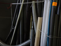 Groot lot pvc buizen (verschillende diameters en lengtes) - afbeelding 1 van  2