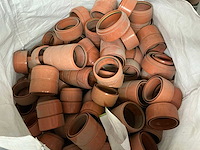 Groot lot pvc rioleringsbuizen & hulpstukken (+700st.) - afbeelding 12 van  16