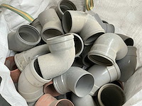 Groot lot pvc rioleringsbuizen & hulpstukken (+700st.) - afbeelding 8 van  16
