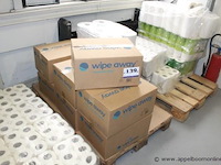 Groot lot wc papier/papier rollen - afbeelding 1 van  3