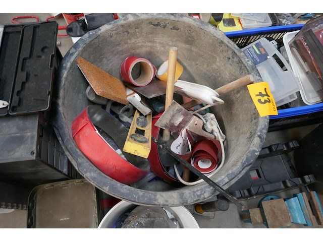 Groot lot werkmateriaal en dergelijken - afbeelding 3 van  8