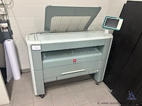 Grootformaat printer met scanner en touchscreen bediening. werking niet gekend, océ plotwave 340
