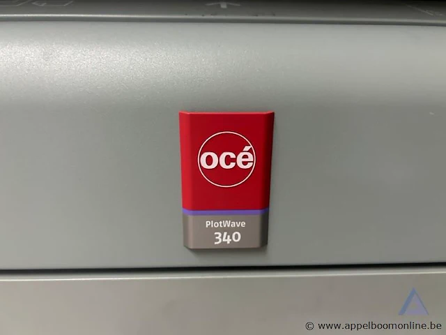 Grootformaat printer met scanner en touchscreen bediening. werking niet gekend, océ plotwave 340 - afbeelding 1 van  2