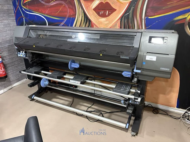 Grootformaat printer/snijplotter hp - afbeelding 1 van  11