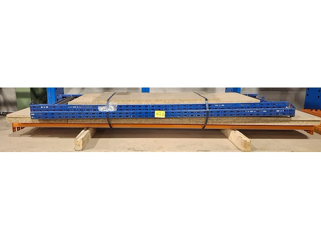Grootvak 2 ladders 2000mm, 4 niv 2500x600mm - afbeelding 1 van  1