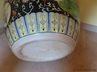 Grote aziatische bloempot - afbeelding 3 van  3