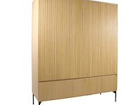 Grote barkast pan in massief hout 125 cm - afbeelding 1 van  2