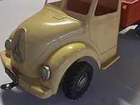 Grote blikken vrachtwagen deutz fahr in perfecte staat l 640 mm b 120 mm h 125 mm - afbeelding 9 van  14