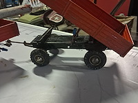 Grote blikken vrachtwagen deutz fahr in perfecte staat l 640 mm b 120 mm h 125 mm - afbeelding 11 van  14