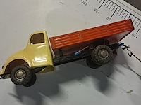 Grote blikken vrachtwagen deutz fahr in perfecte staat l 640 mm b 120 mm h 125 mm - afbeelding 14 van  14