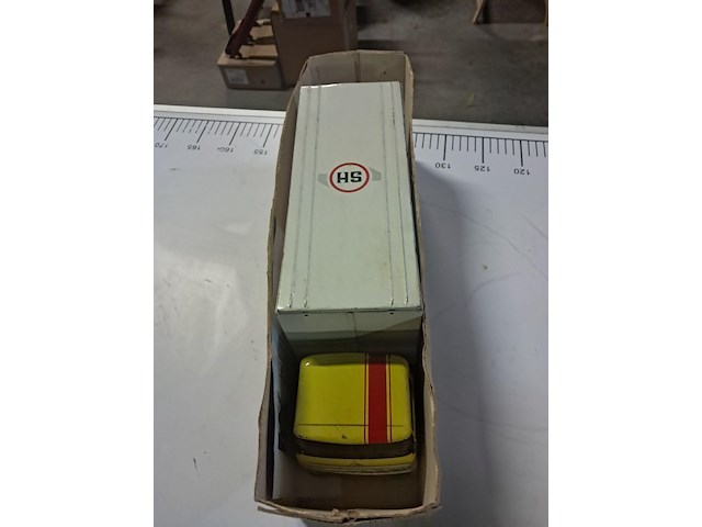 Grote blikken vrachtwagen l 340 mm b 100 mm h 150 mm - afbeelding 3 van  11