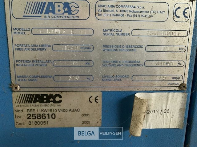 Grote compressor - afbeelding 3 van  5