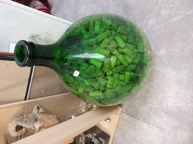 Grote dame jeanne - afbeelding 1 van  2