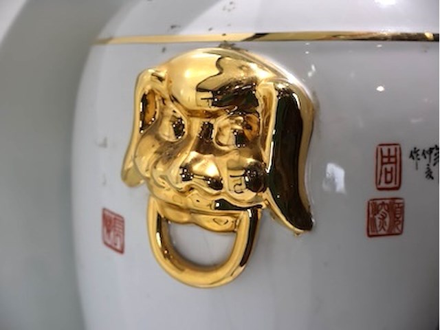 Grote decoratieve vaas - afbeelding 4 van  7