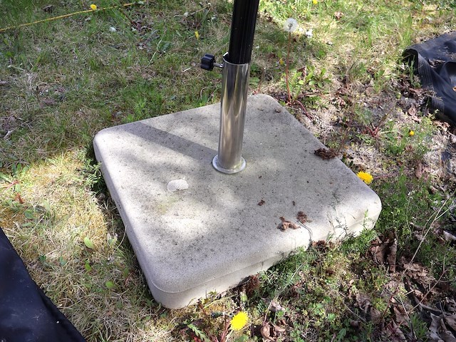 Grote delirium parasol op voet - afbeelding 4 van  6